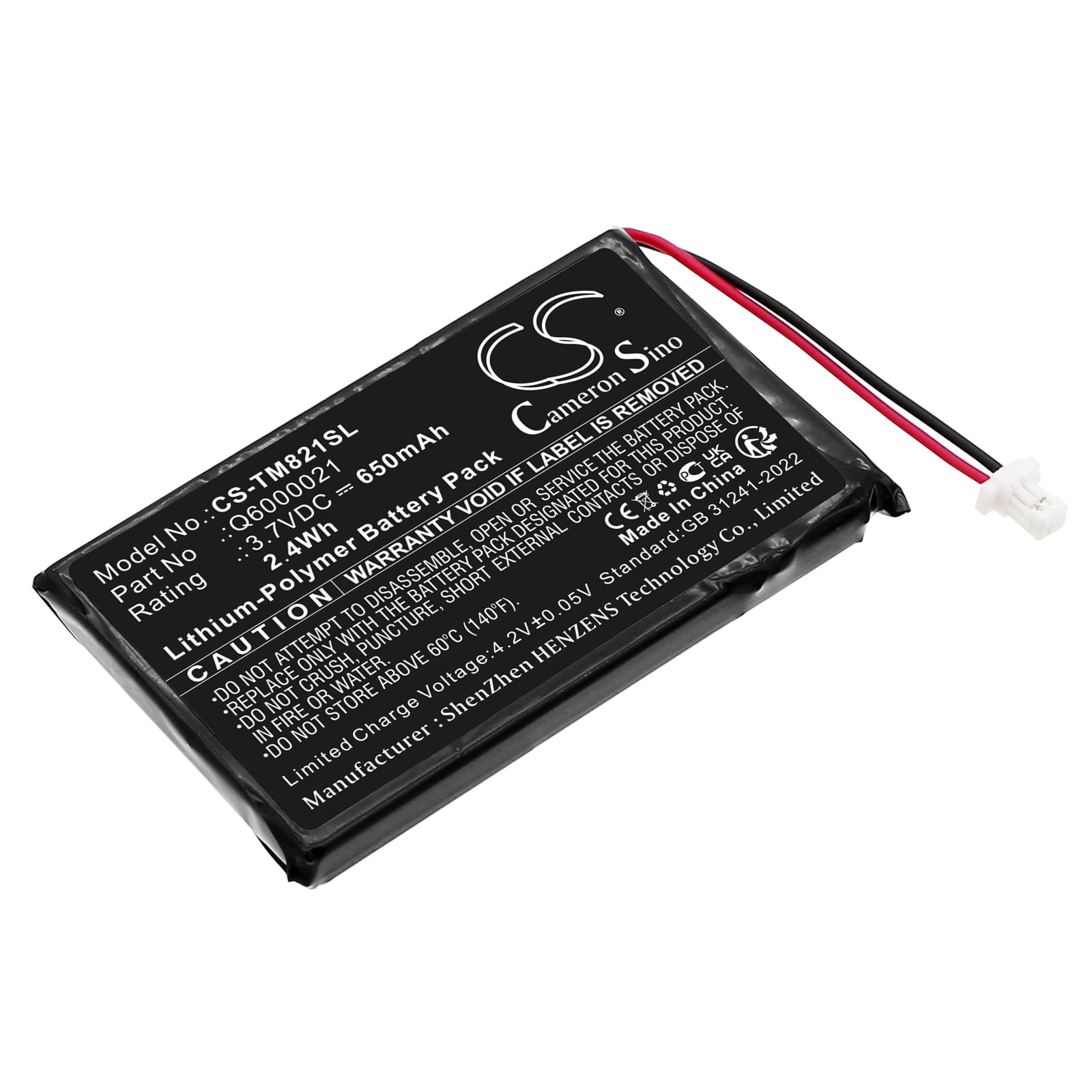 Batteri till TomTom GPS-9821X