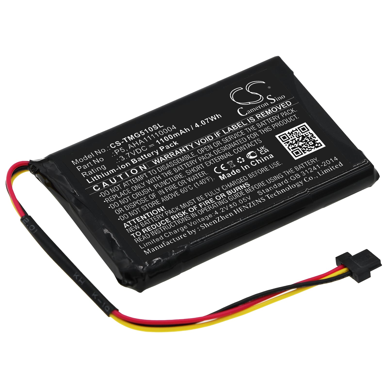Batteri till TomTom GO 510 mfl