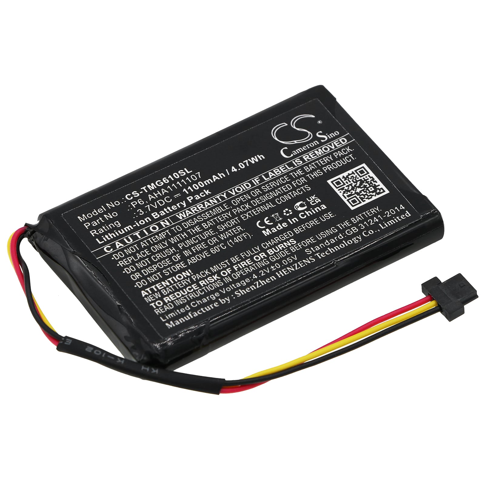 Batteri till TomTom GO 610 mfl