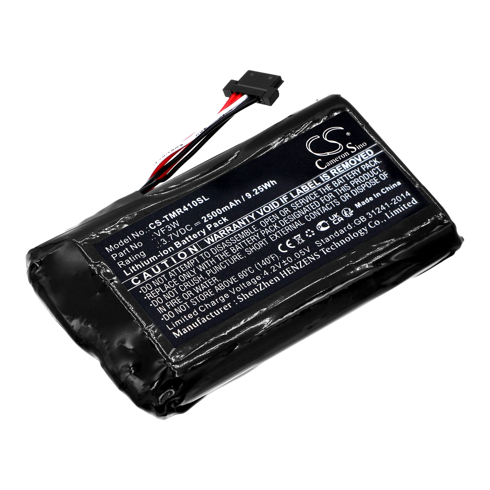 Batteri till TomTom 4GE40 mfl - 2.500 mAh
