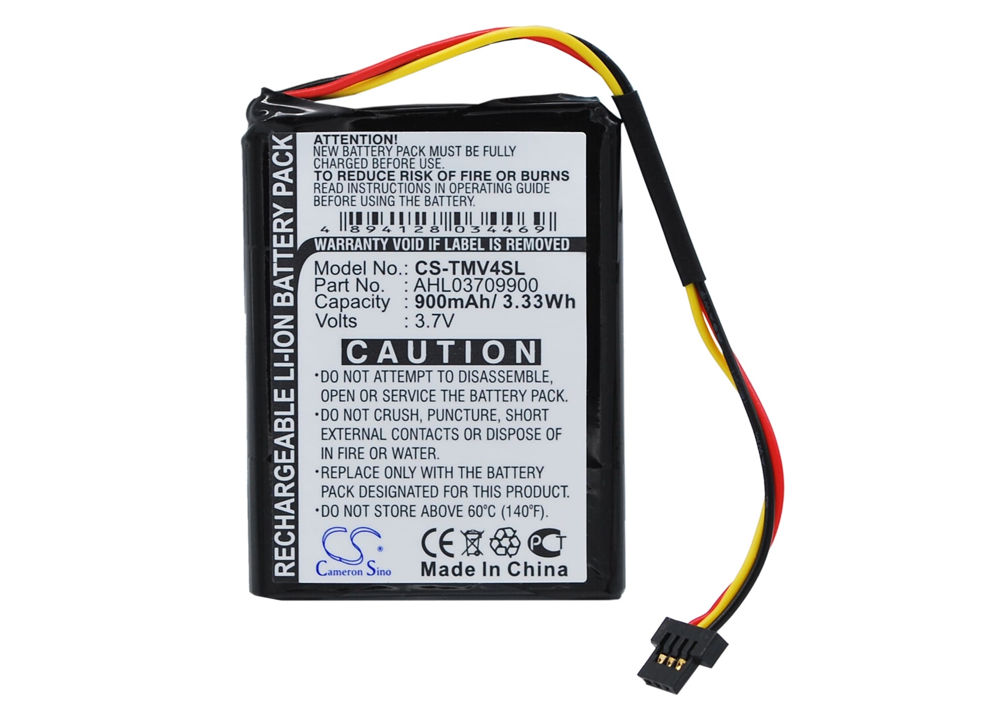 Batteri till TomTom One V4 mfl