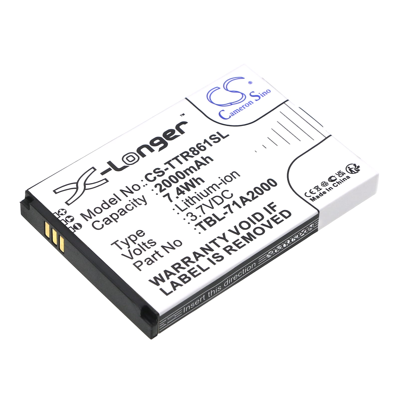 Batteri till TP Link M5350 mfl - 2.000 mAh