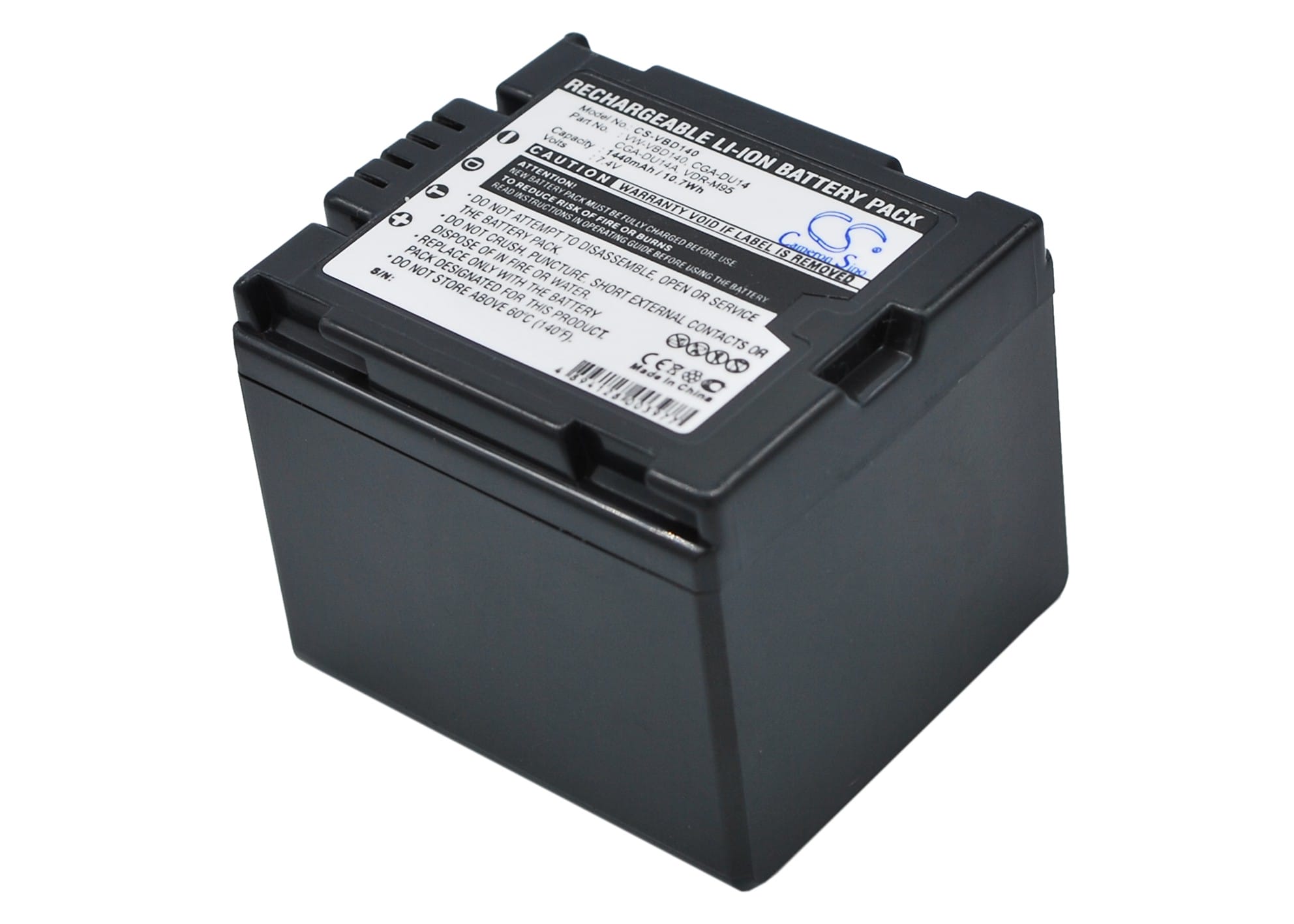 Batteri till Panasonic som ersätter CGA-DU14