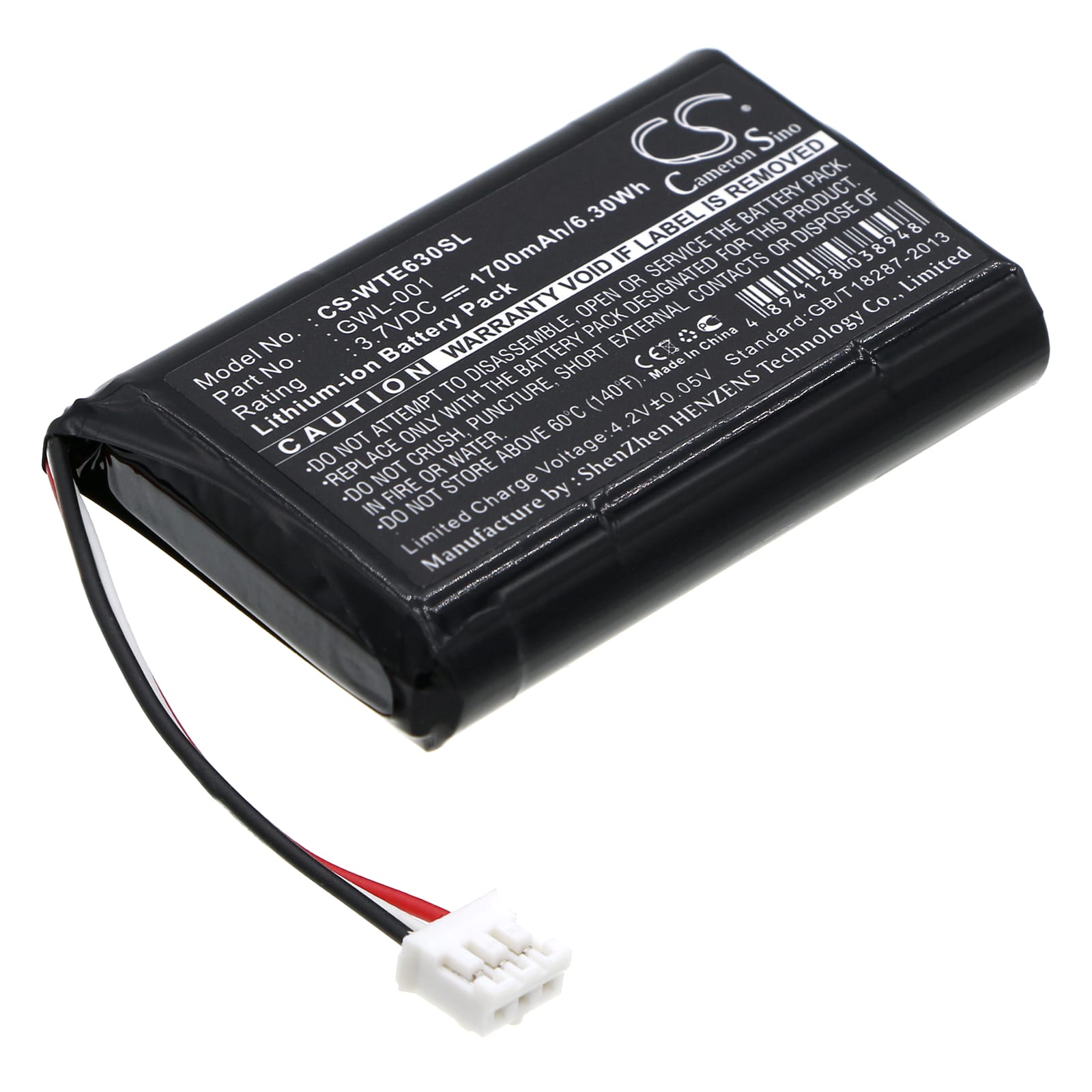Batteri till Wacom CTE630BT mfl