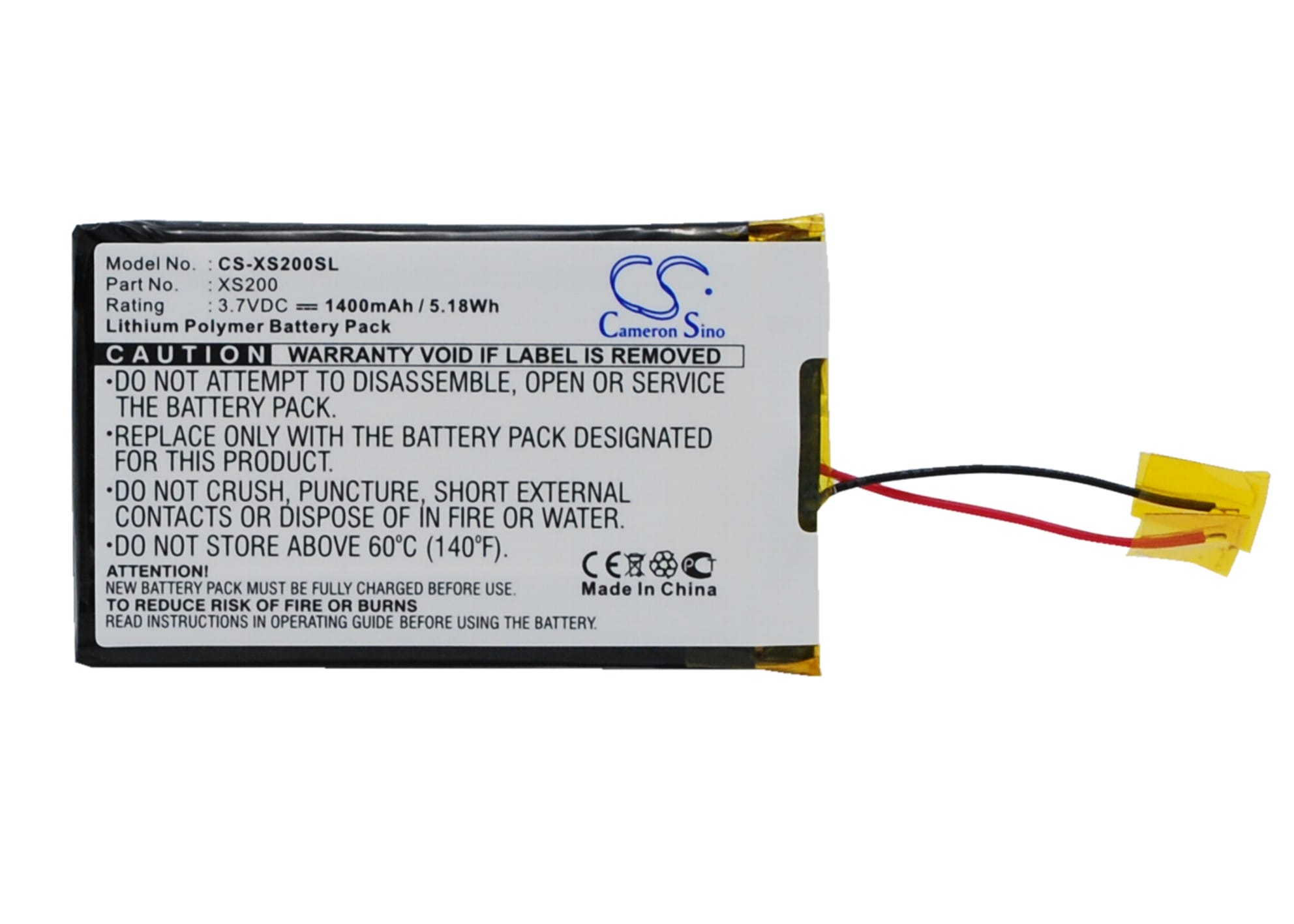 Batteri till Archos Gmini XS200 mfl
