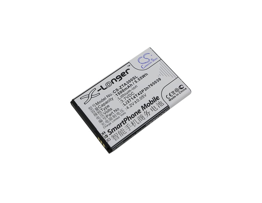 Batteri till ZTE Blade A3 mfl - 1.500 mAh