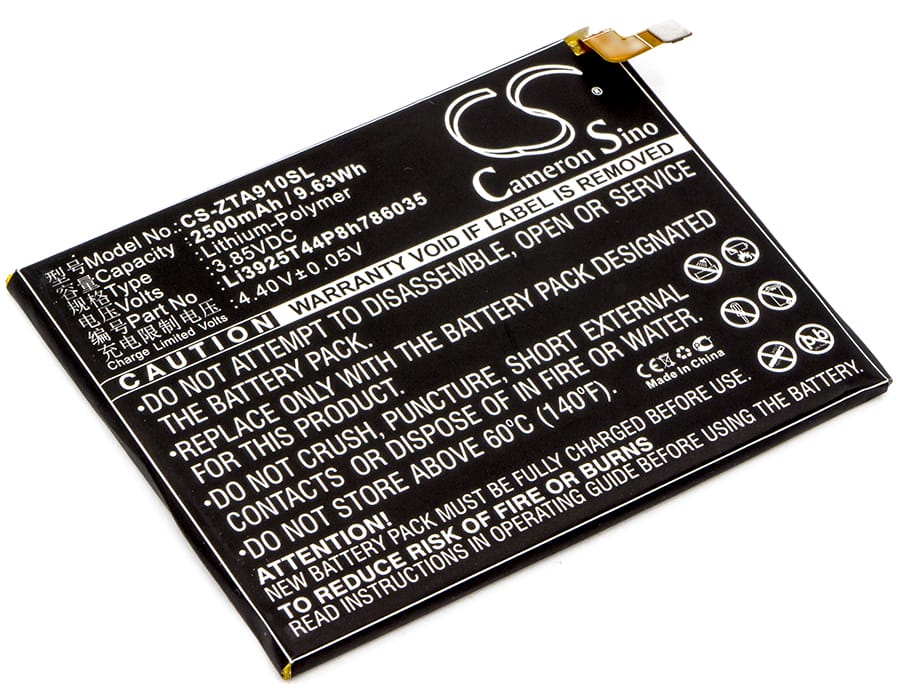 Batteri till ZTE Blade A910 mfl - 2.500 mAh