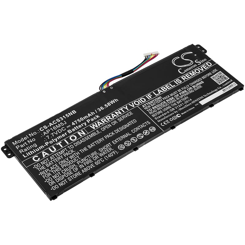 Batteri till Acer Aspire 3 A315-21 mfl - 4.750 mAh