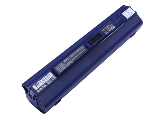 Batteri till Acer Aspire one 751 mfl - blått - 6.600 mAh