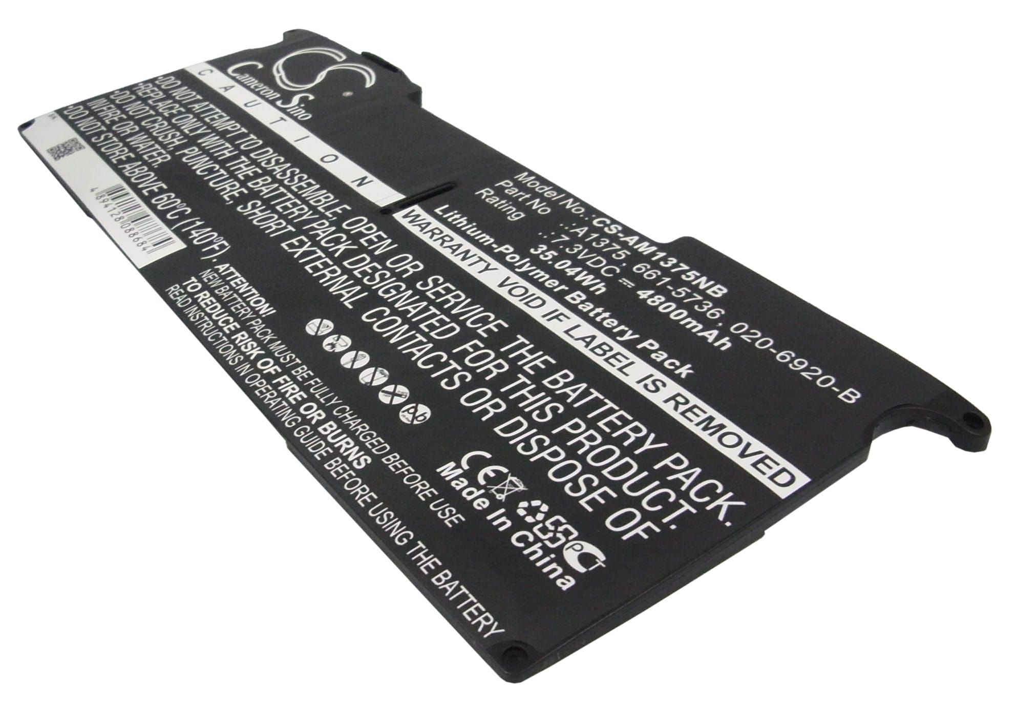 Batteri till MacBook Air 11" A1370 mfl 4.800 mAh