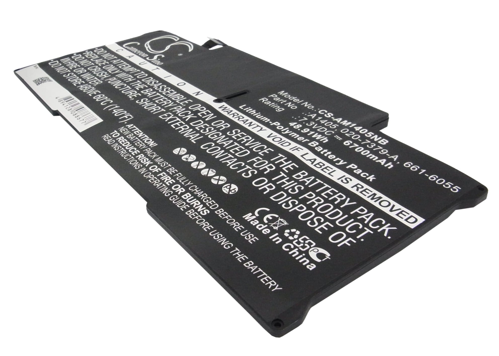 Batteri till Apple MacBook Air 13 MC503 mfl - 6.700 mAh