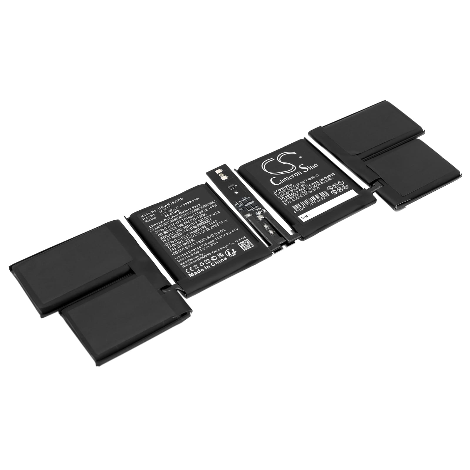 Batteri till Apple Macbook 18.1 mfl - 8.600 mAh