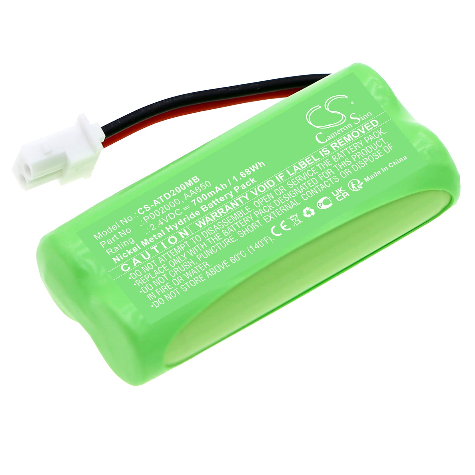 Batteri till Alecto DBX-20 - 700 mAh