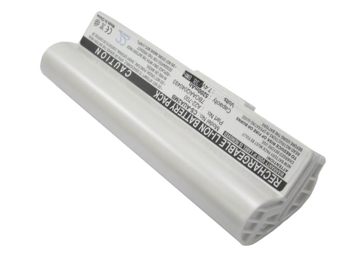 Batteri till Asus Eee PC serie - vitt - 5.200 mAh