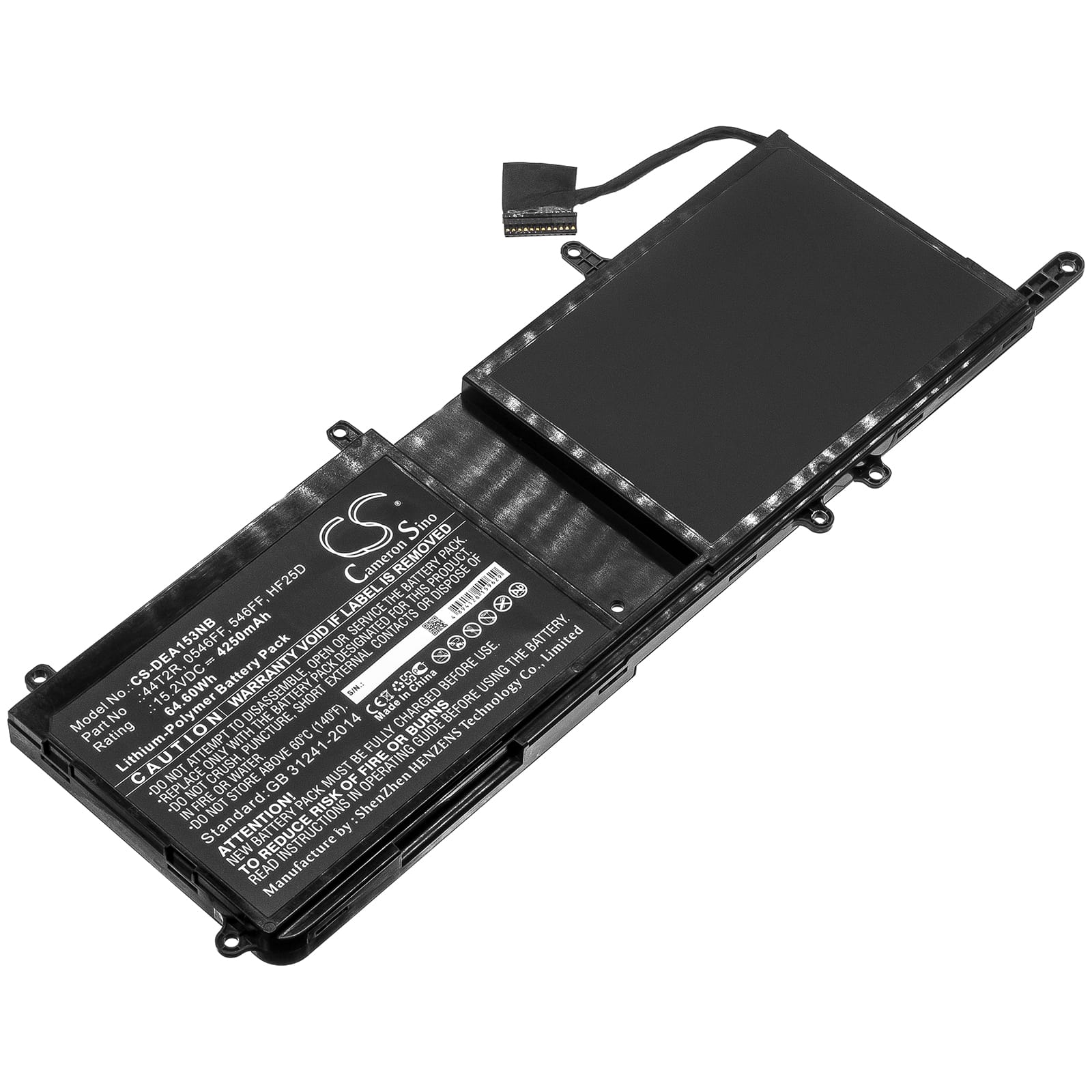 Batteri till Dell Alienware 15 R3 Max-Q mfl - 4.250 mAh