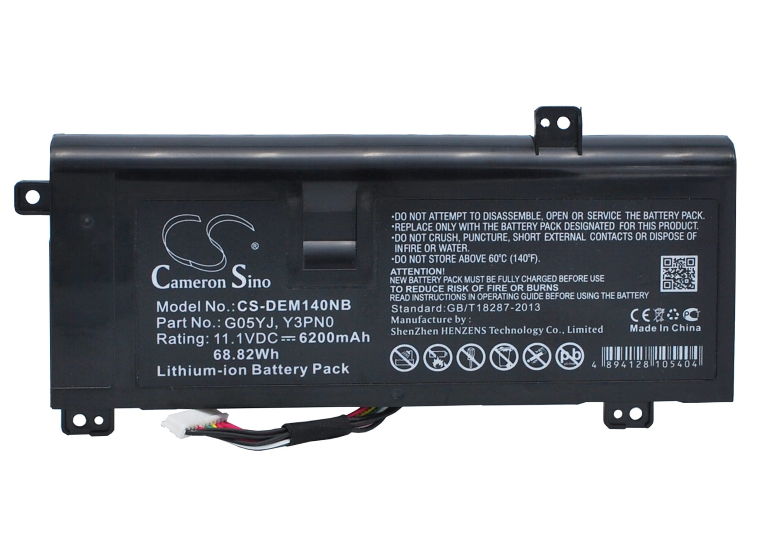 Batteri till Dell Alienware M14X R3 mfl - 6.200 mAh