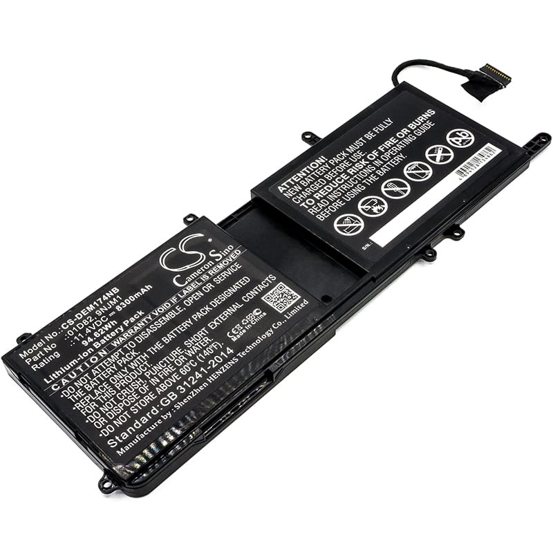 Batteri till Dell Alienware 15 R3 mfl - 8.300 mAh