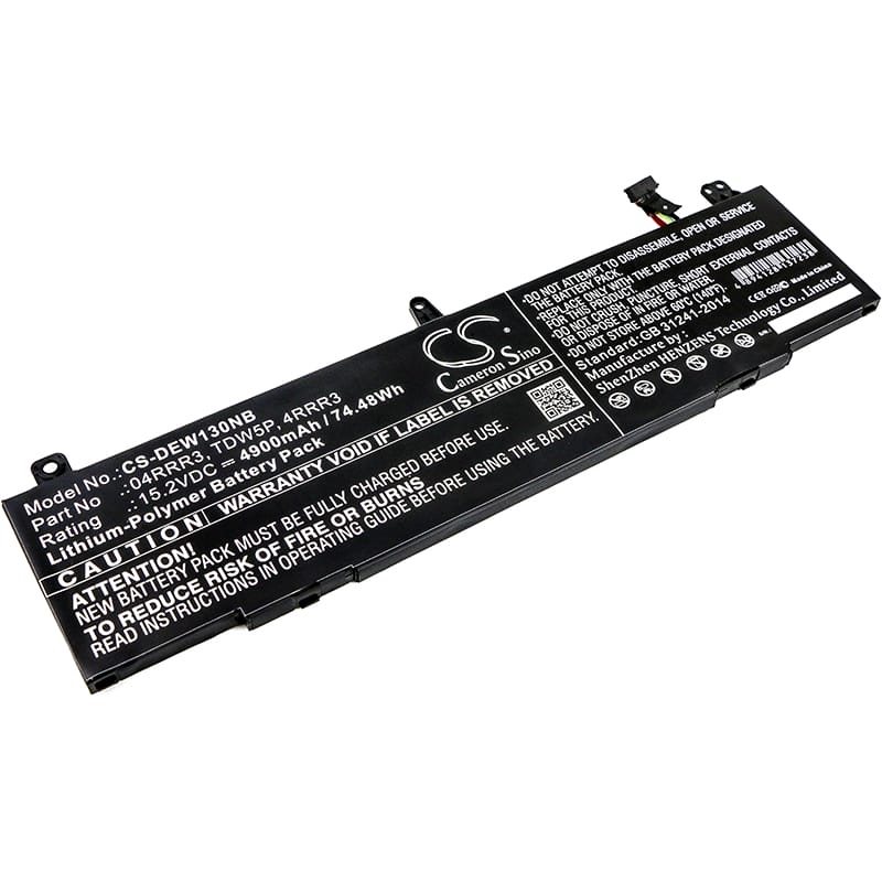 Batteri till Dell Alienware 13 R3 mfl - 4.900 mAh