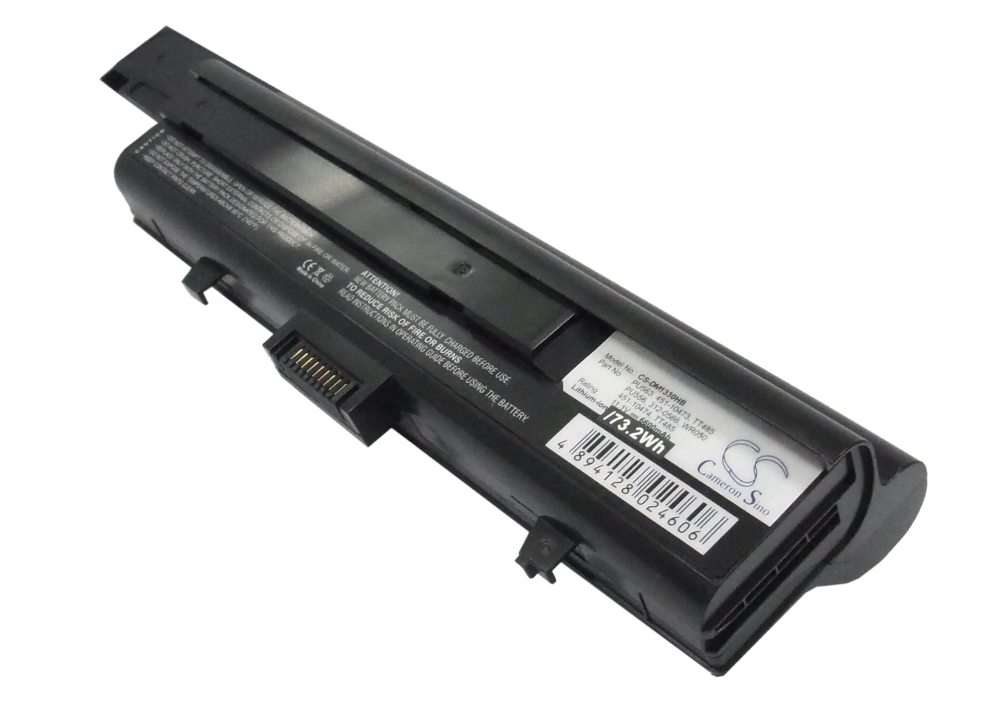 Batteri till Dell XPS M1330 - 6.600 mAh