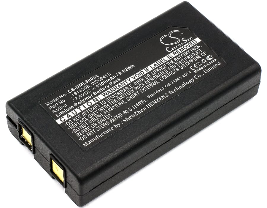 Batteri till Dymo LabelManager 500TS mfl - 1.300 mAh