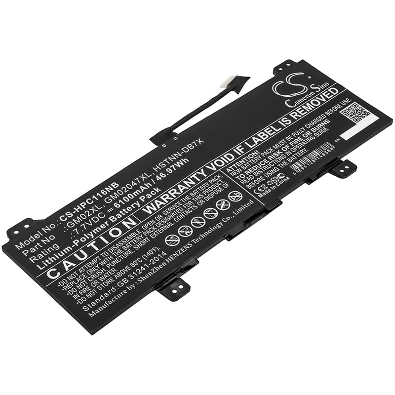 Batteri till HP Chromebook 11 G6 mfl - 6.100 mAh
