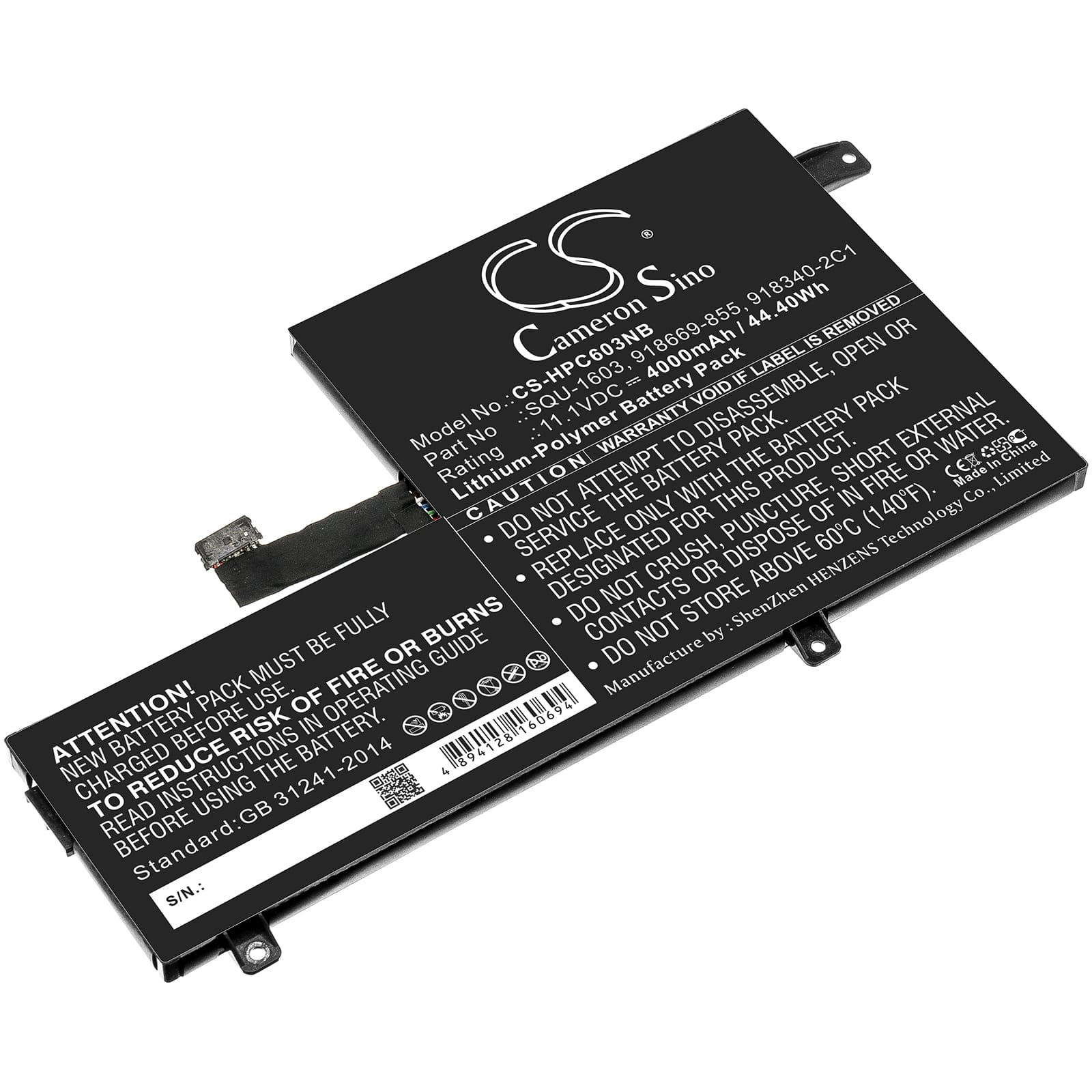 Batteri till HP Choromebook 11 G5 mfl - 4.000 mAh