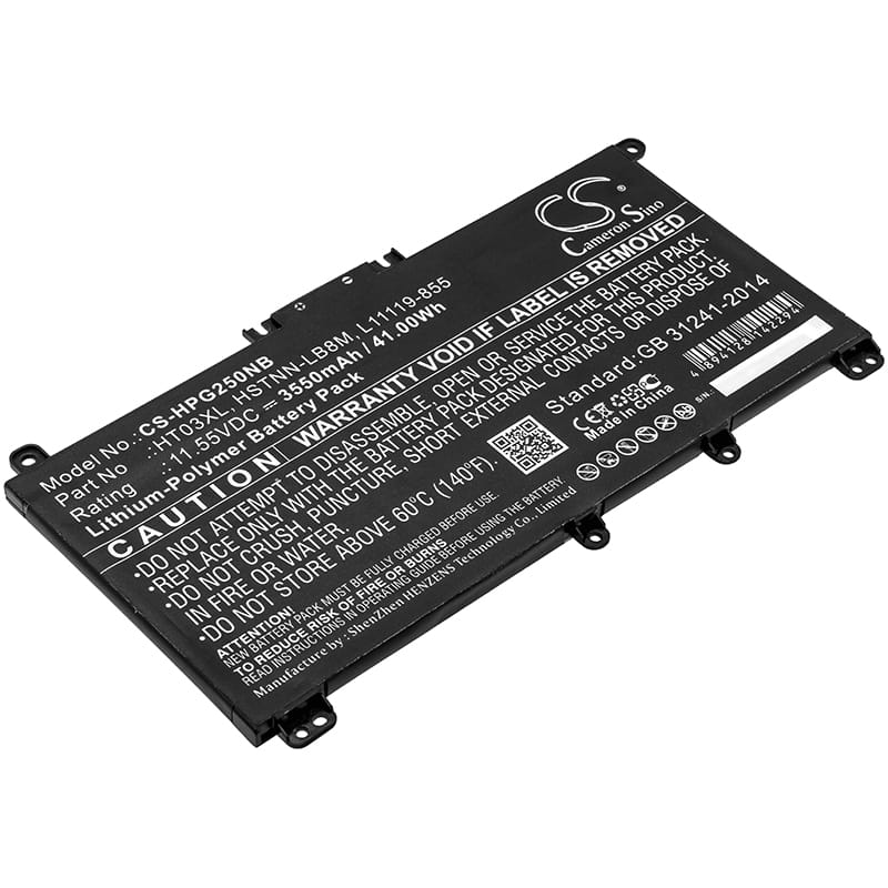 Batteri till HP 250 G7 mfl - 3.550 mAh