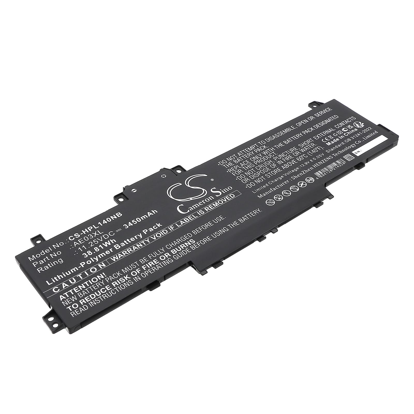 Batteri till HP 14-EE0000 mfl - 3.450 mAh