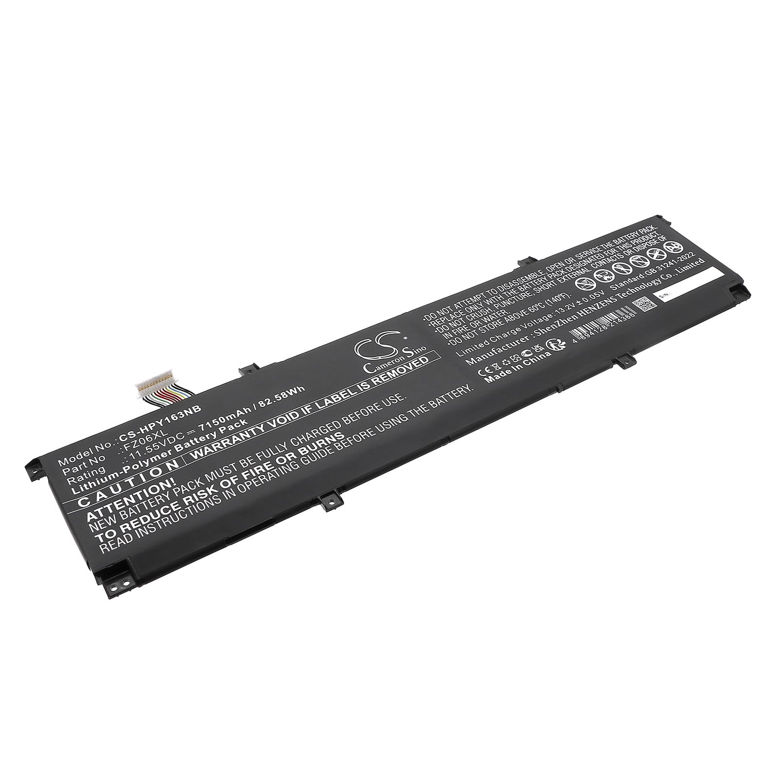 Batteri till HP 16-f0035nr mfl - 7.150 mAh