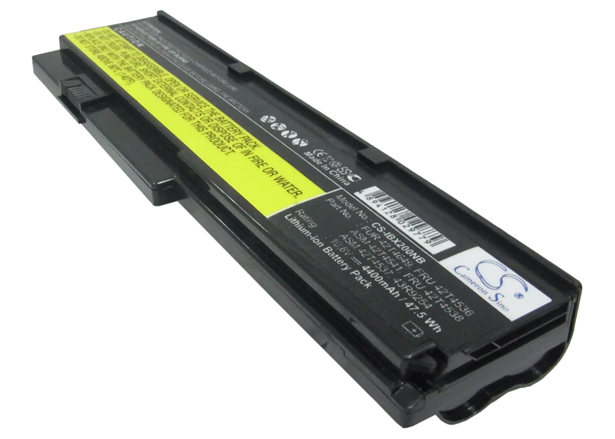 Batteri till Lenovo ThinkPad X200 mfl - 4.400 mAh