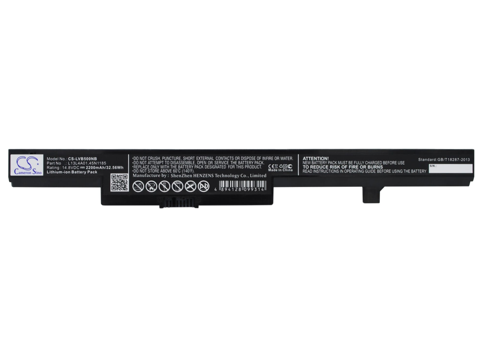 Batteri till Lenovo B40 mfl - 2.200 mAh