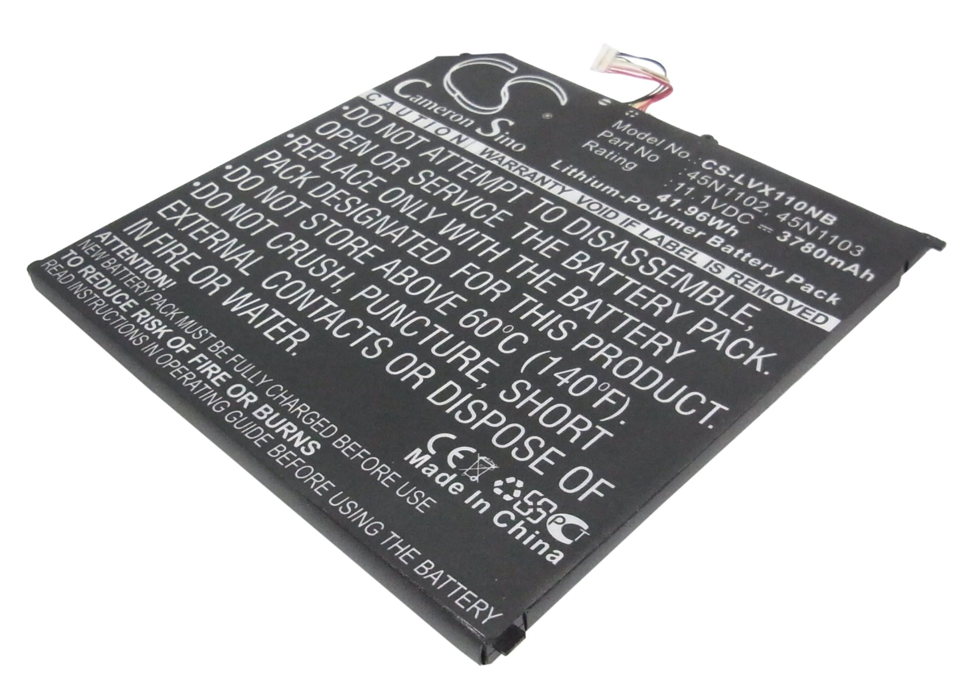 Batteri till Lenovo Thinkpad x1 helix - 3.780 mAh