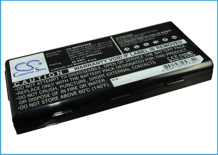 Batteri till MSI A5000 mfl