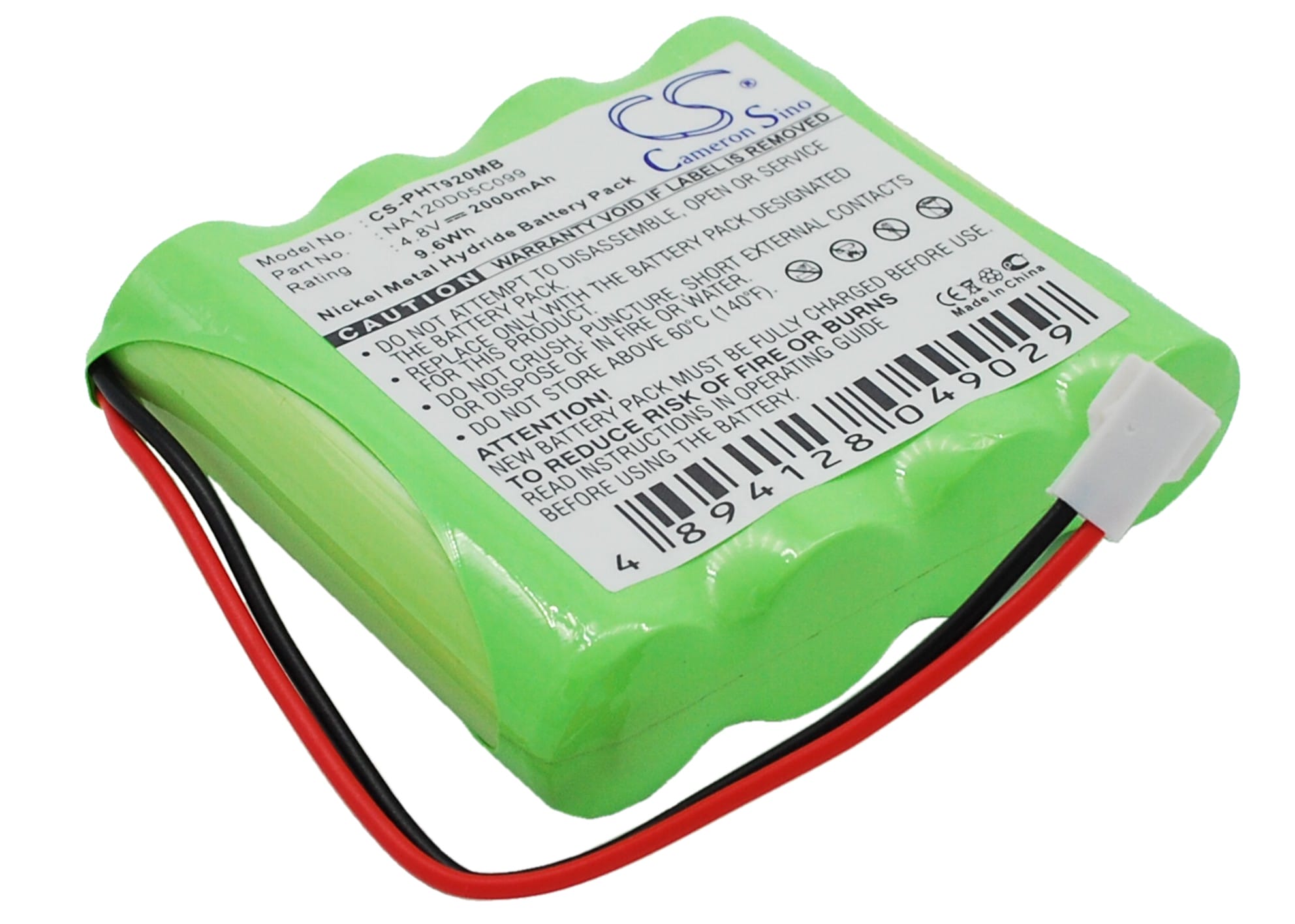 Batteri till Philips B-19 mfl - 2.000 mAh