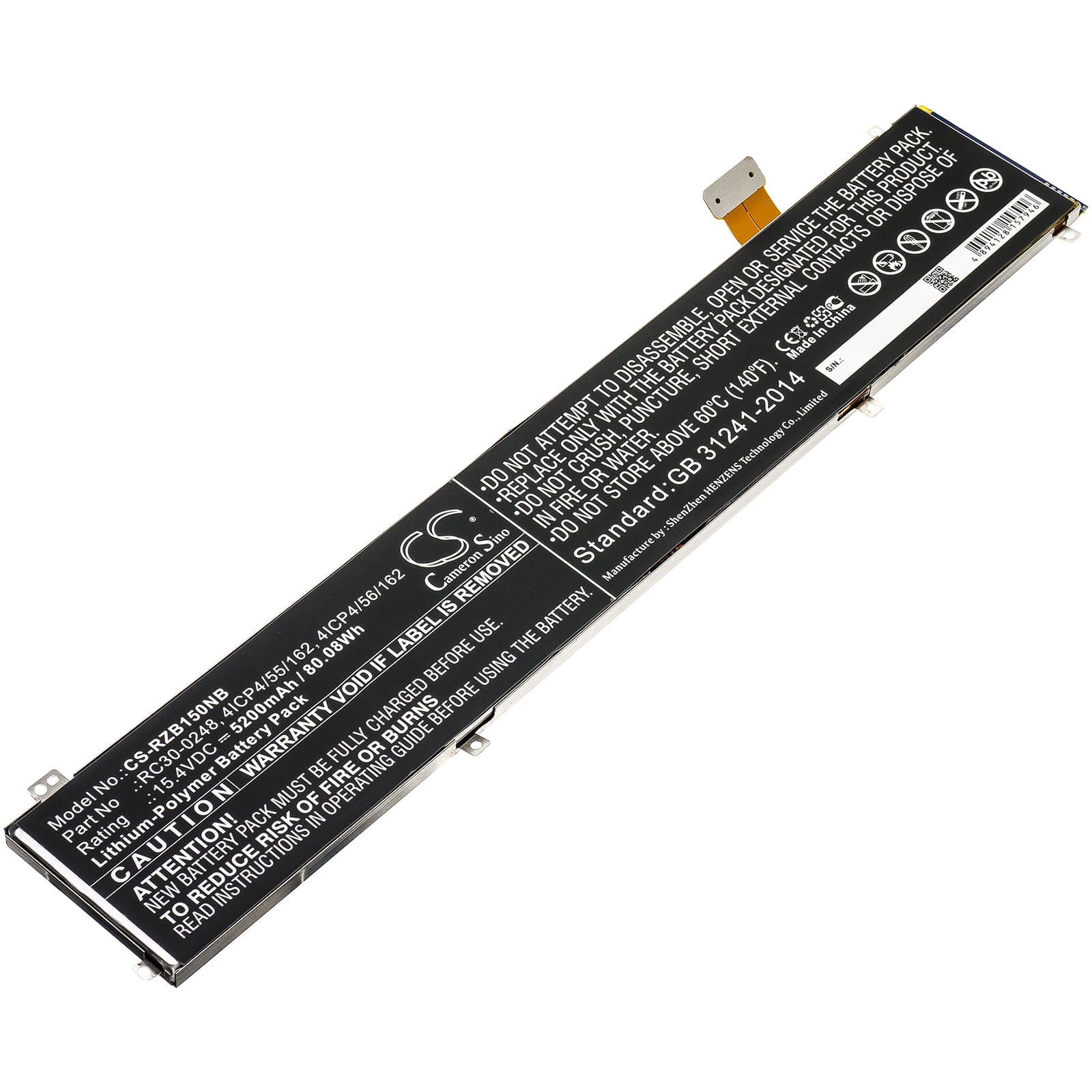 Batteri till Blade 15 RTX 2070 Max-Q mfl - 5.200 mAh