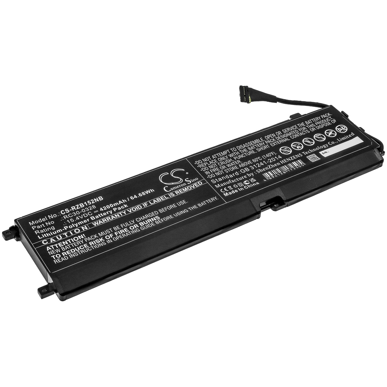 Batteri till Razer Blade 15 2020 mfl - 4.200 mAh