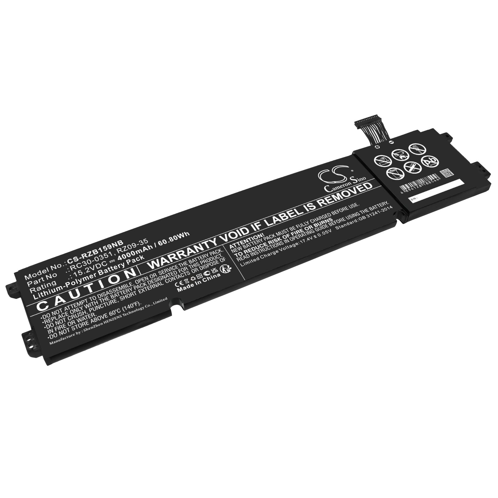 Batteri till Razer Blade 15 Base mfl - 4.000 mAh