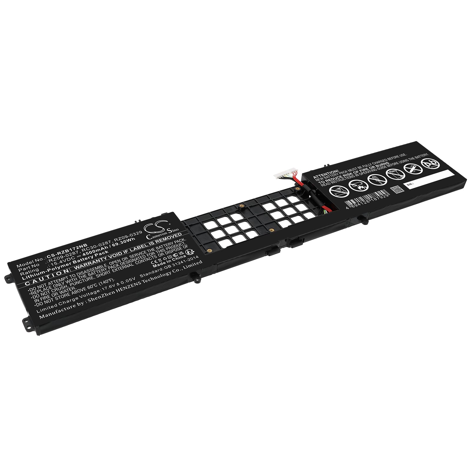 Batteri till Blade Pro 17 RTX 2060 mfl - 4.500 mAh