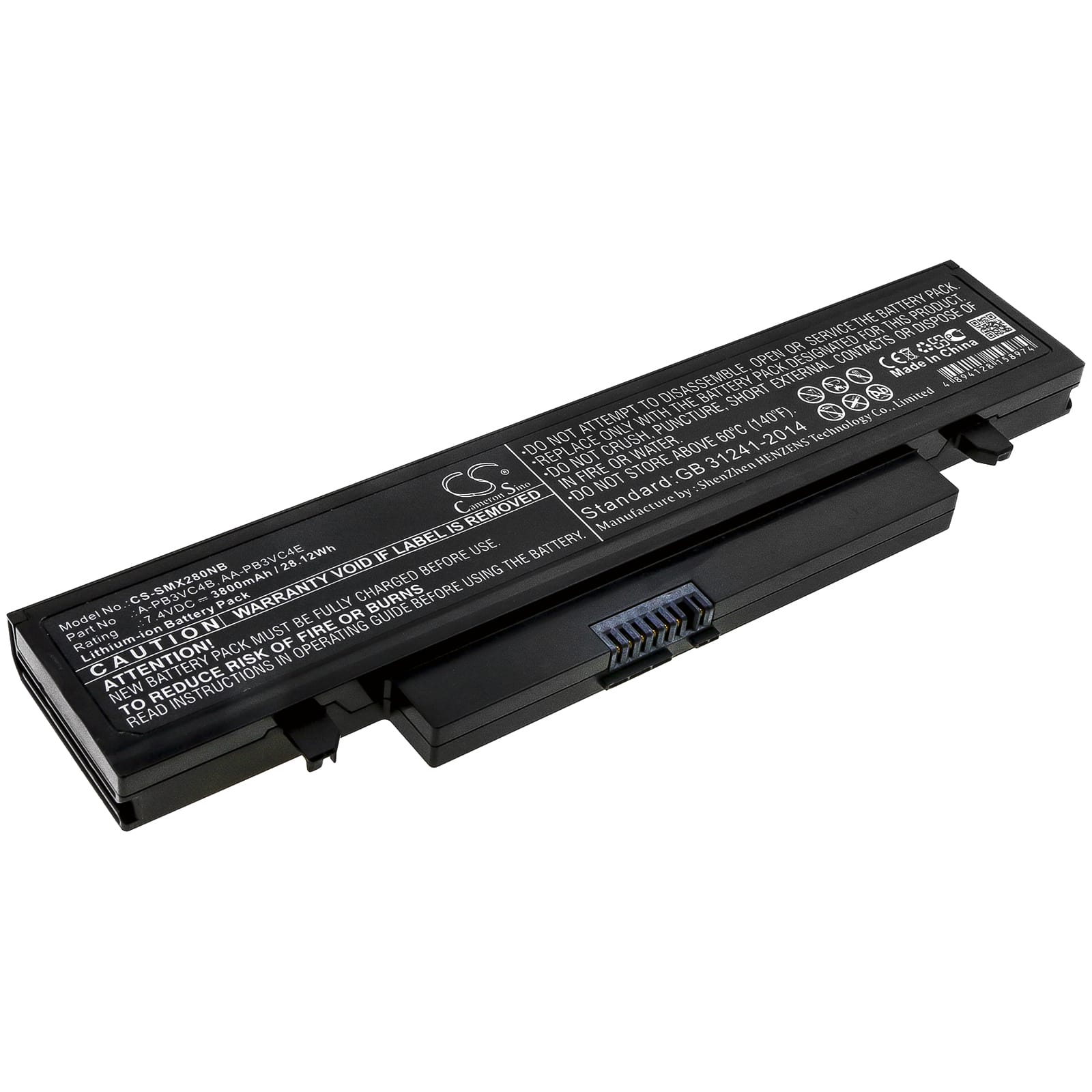 Batteri till Samsung NP-X280 mfl - 3.800 mAh