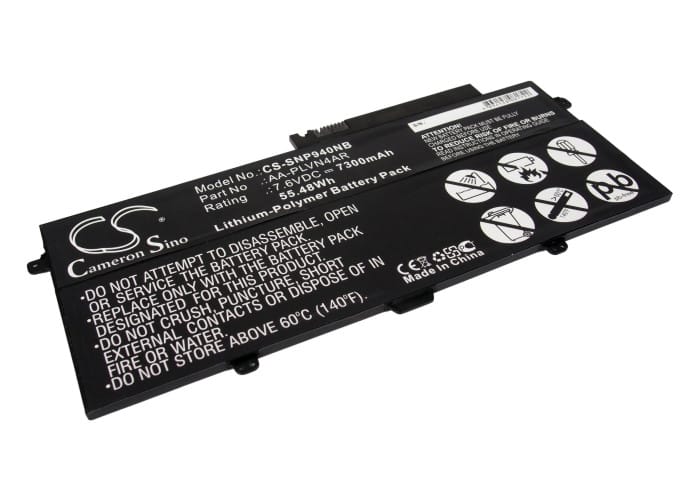 Batteri till Samsung Ativ Book 9 Plus mfl - 7.300 mAh