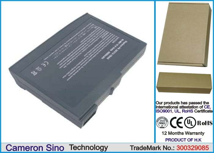 Batteri till Toshiba Satellite 1600 Serie