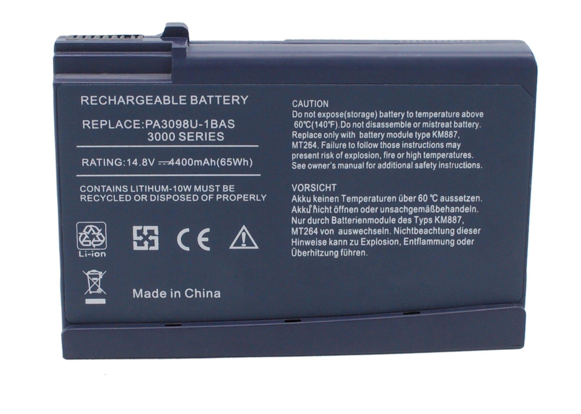 Batteri till Toshiba Satellite 1200 mfl