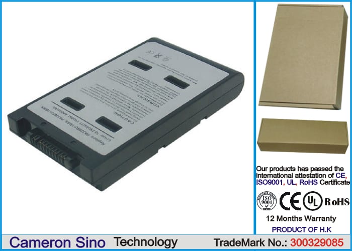 Batteri till Toshiba Tecra A1 / Satellite A10 mfl