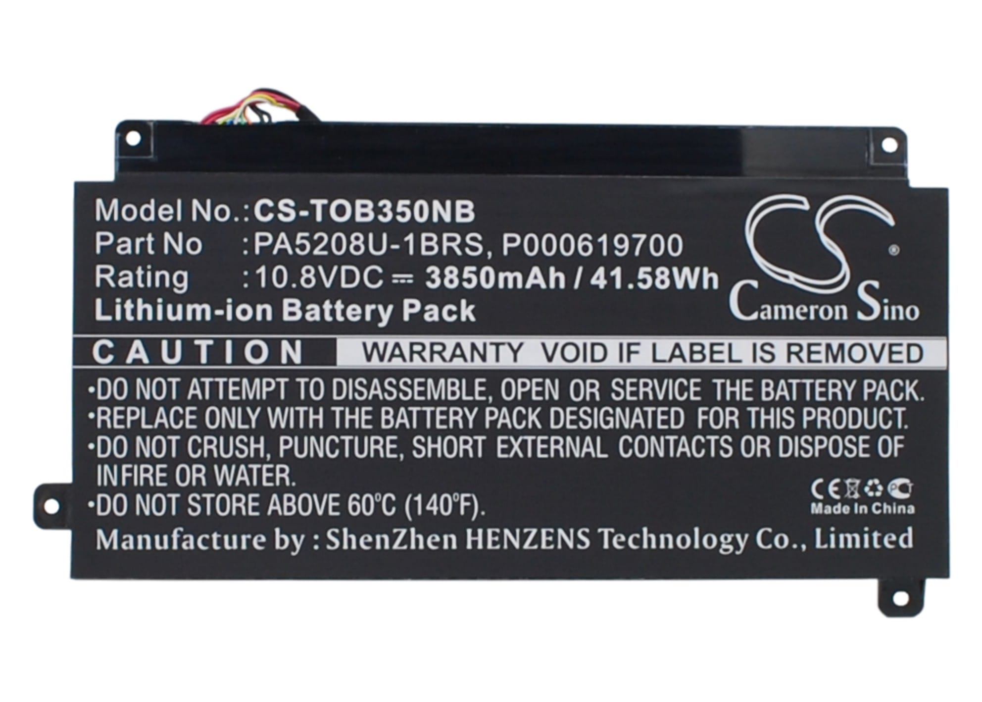 Batteri till Toshiba Chromebook CB35 mfl - 3.850 mAh