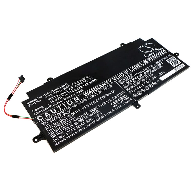 Batteri till Toshiba KIRA 13 Kiraboo mfl - 3.300 mAh