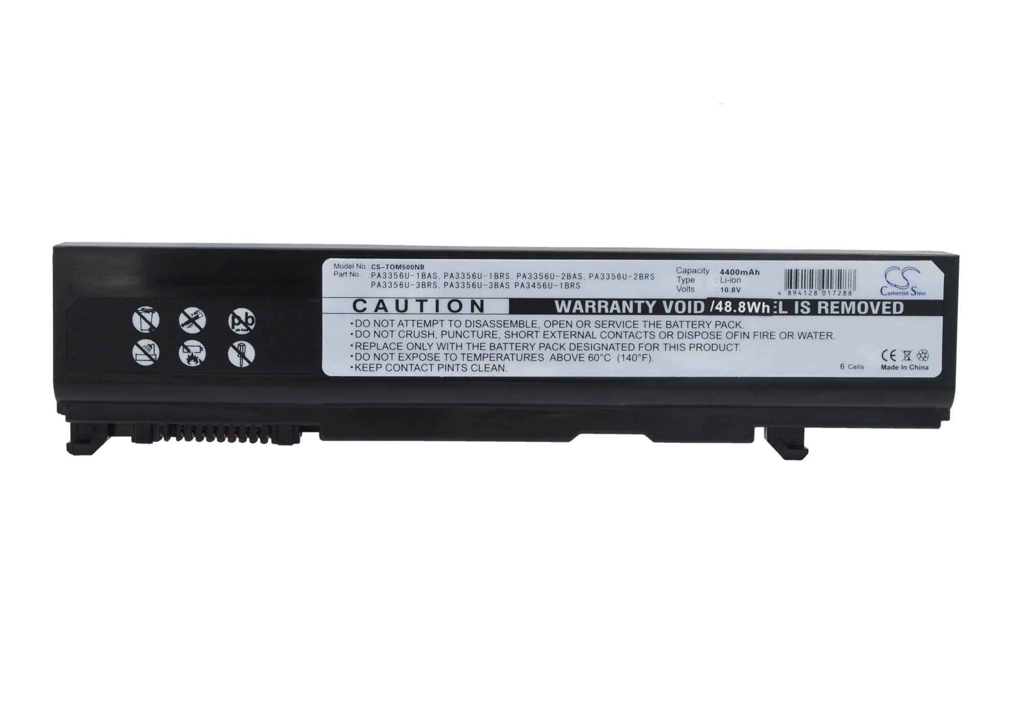 Batteri till Toshiba Portege M300 mfl