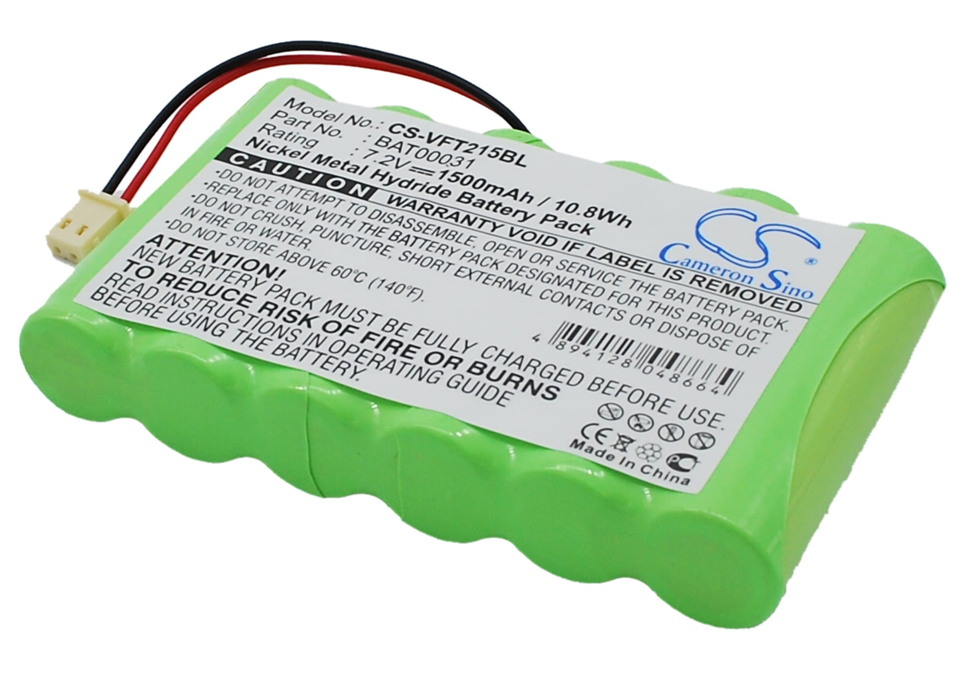 Batteri till VeriFone Nurit 2159 - 1.500 mAh
