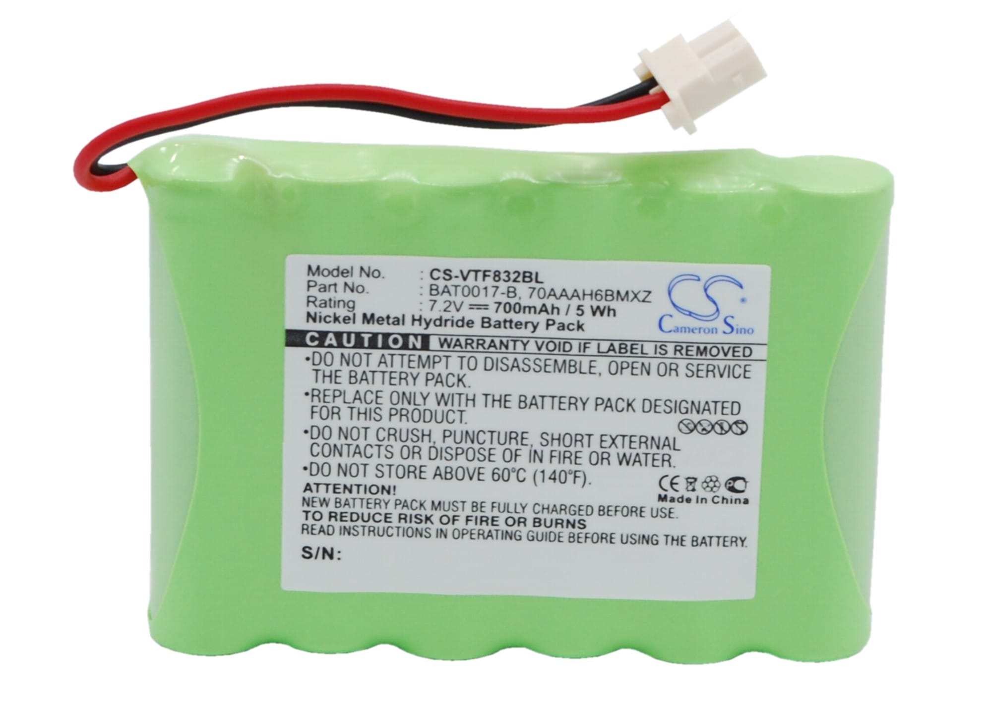 Batteri till Verifone Nurit 3020 mfl - 700 mAh